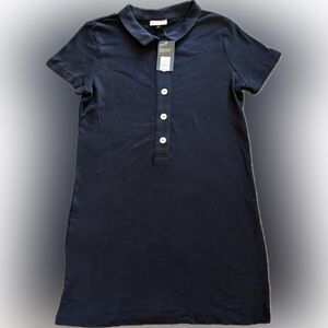 Universal Thread Dark Polo with Light Buttons